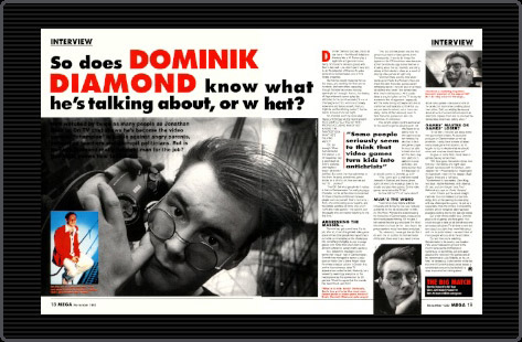 Donimik Diamond GamesMaster interview